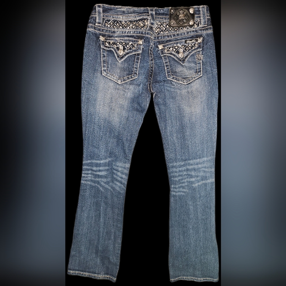 Miss Me Women's Blue Boot Cut Jeans